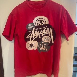 Vintage Stussy Graphic Tee (Size L)